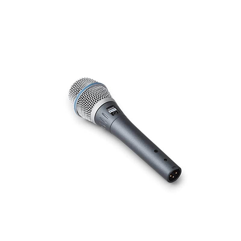 BETA87C Cardioid Condenser Microphone for Handheld Vocal Applications