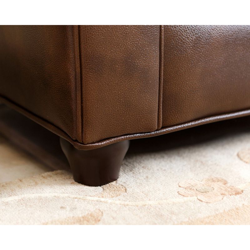 3pc Keswick Sectional Sofa Brown - Abbyson Living