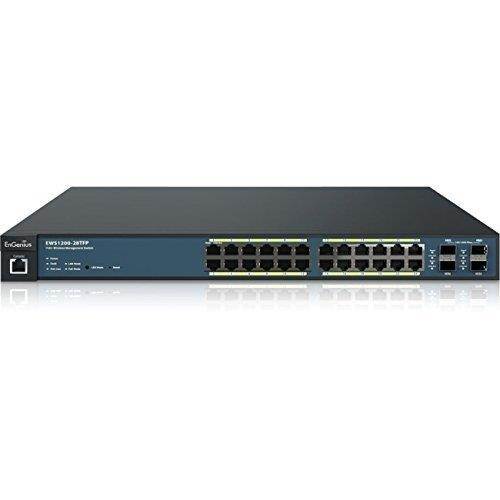 EnGenius Technologies EWS1200-28TFP 24-Port Gigabit Layer 2 Managed 410 W