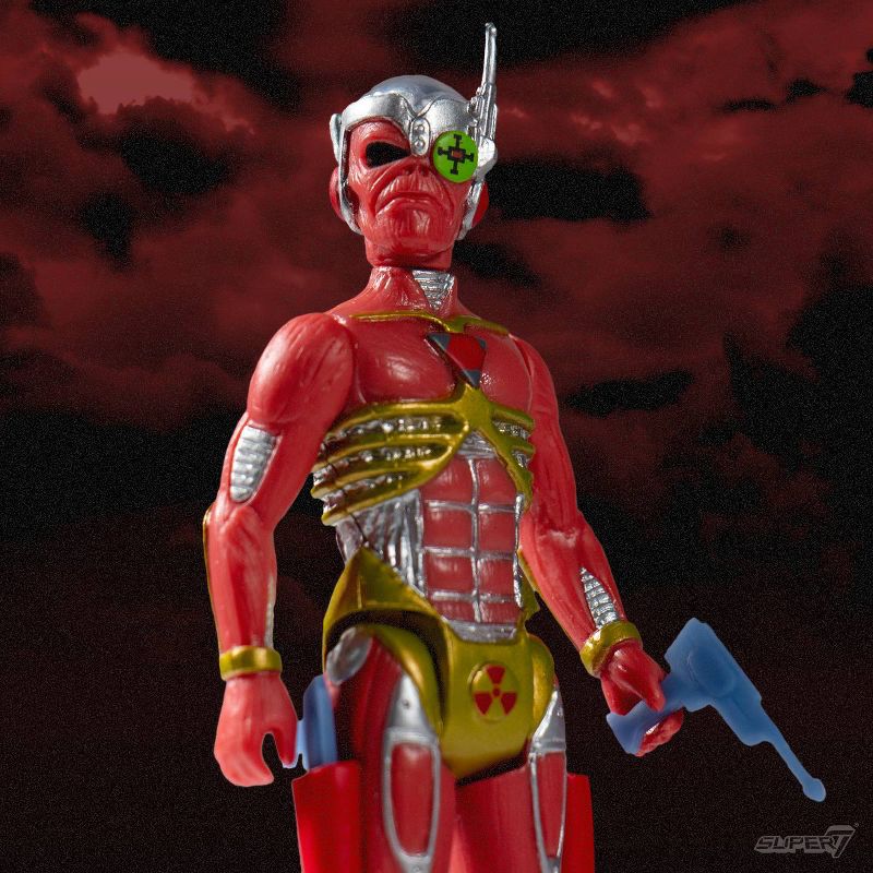 Super7 ReAction Figures - Iron Maiden Cyborg Eddie (Somewhere In Time)