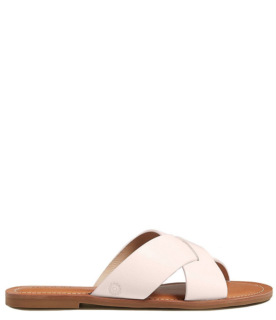 Jack Rogers Slotted Sloane X Band Leather Sandals