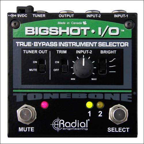 Radial BigShot i/o True Bypass Instrument Selector