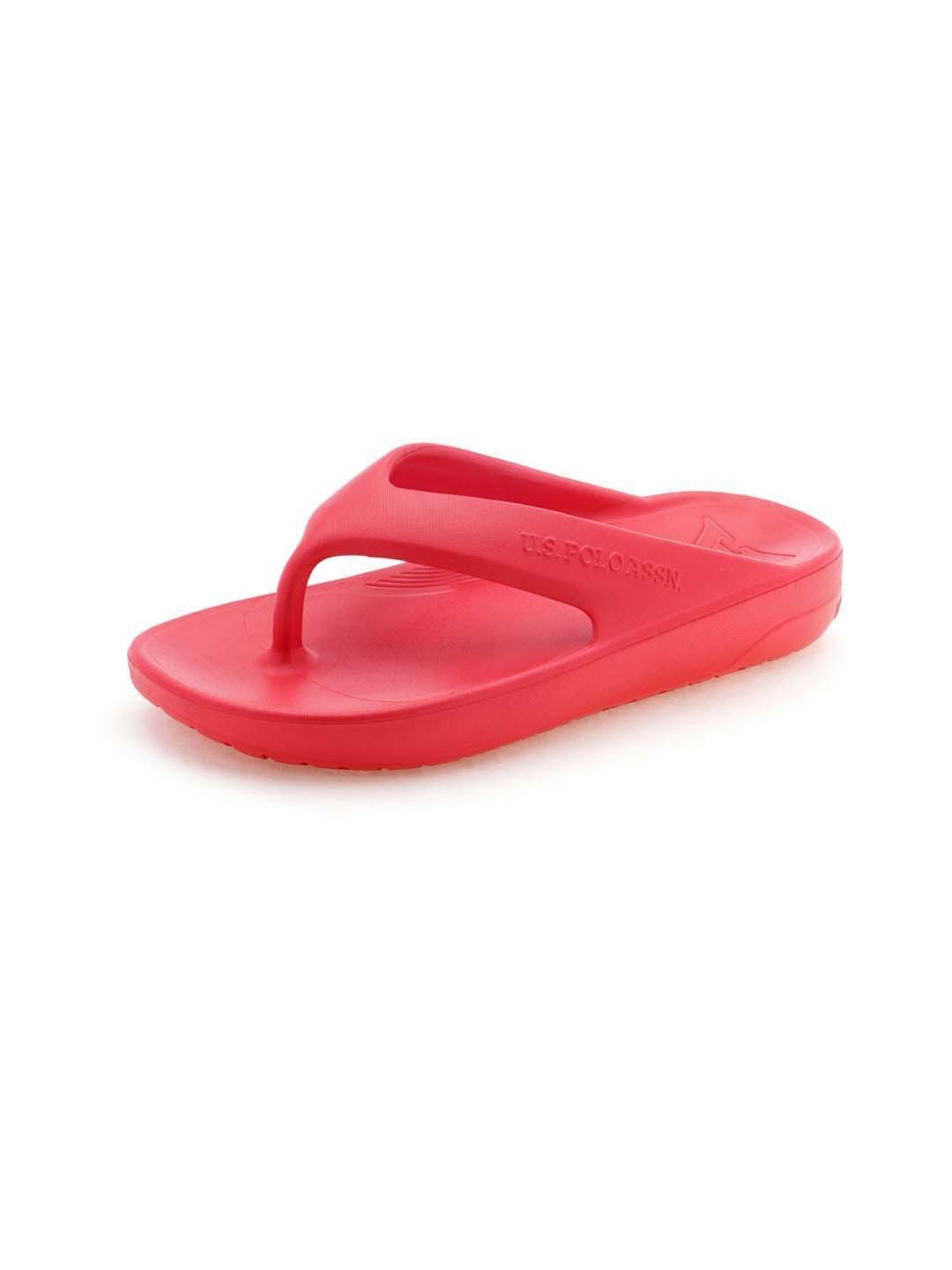 U.S. Polo Assn. Men's Red Flip Flops