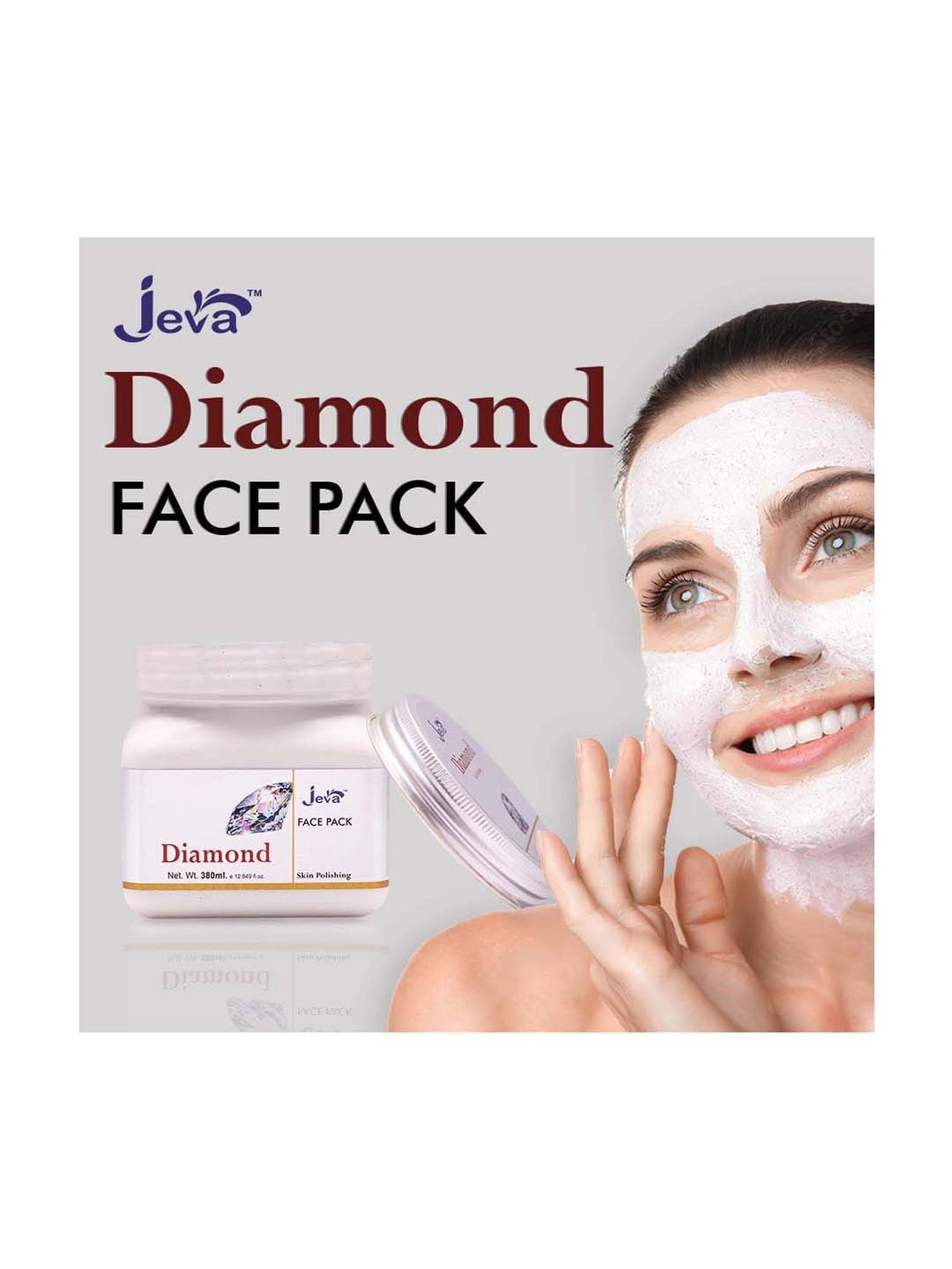 Diamond Skin Polishing Face Pack - 380 ml