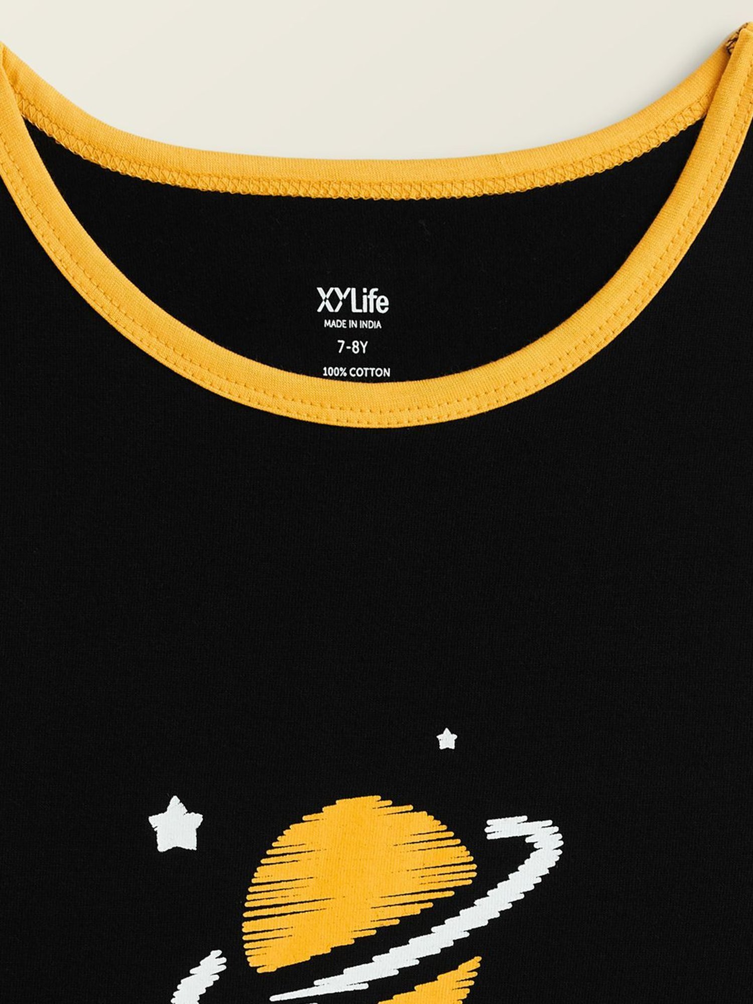 XY Life Kids Multicolor Cotton Relaxed Fit Vests (Pack of 5)