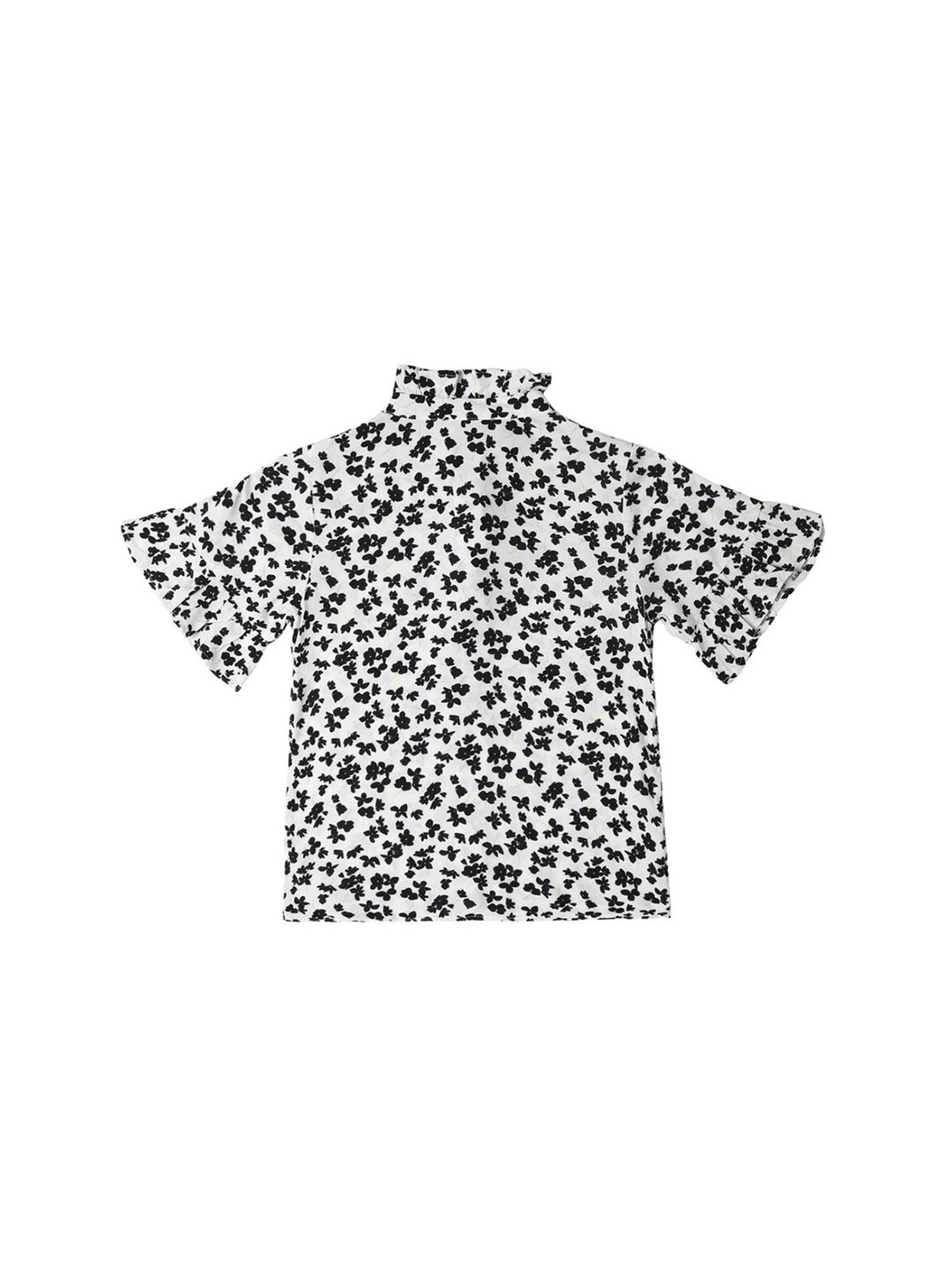 KIDS ONLY Anthracite Black Cotton Printed T-Shirt