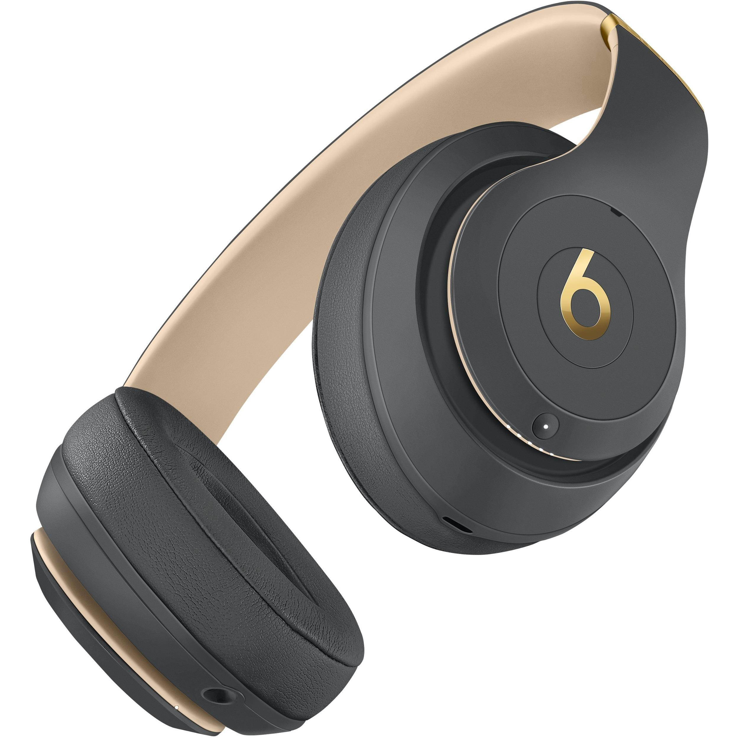 Beats Noise Cancelling Over-Ear Studio3 Wireless Headphones The Skyline Collection - Desert Sand (MTQX2LL/A)