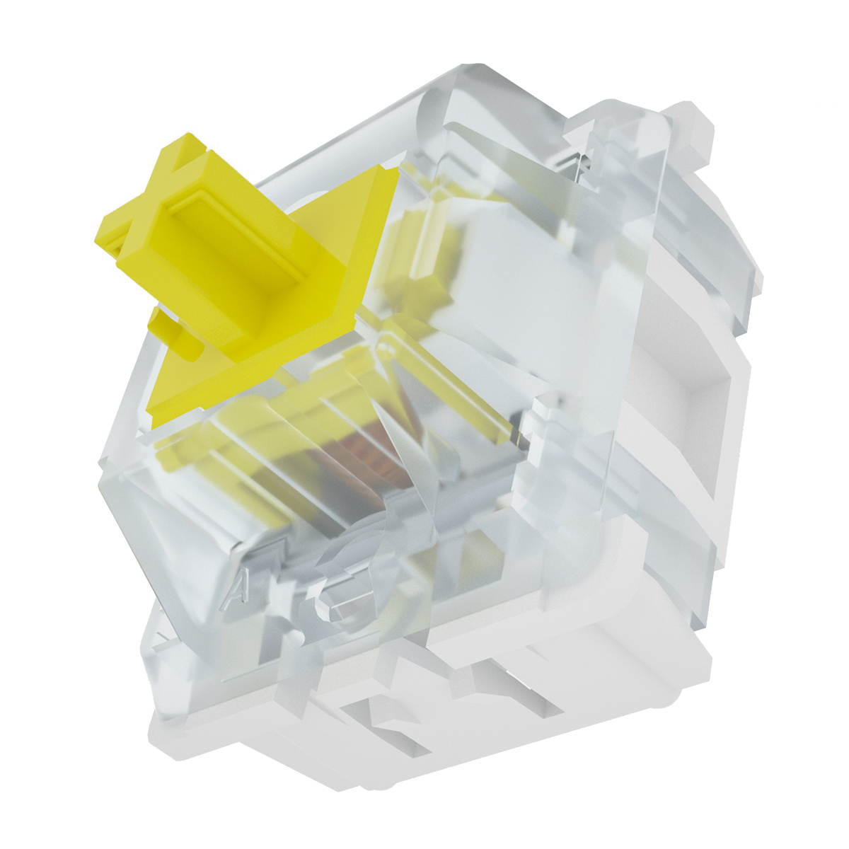 Gateron Mechanical Switch 3 PIN RGB DIY Replaceable Switches for Mechanical Gaming Keyboard (Gateron Mechanical Brown Switch 10 PCS) (Multiple)