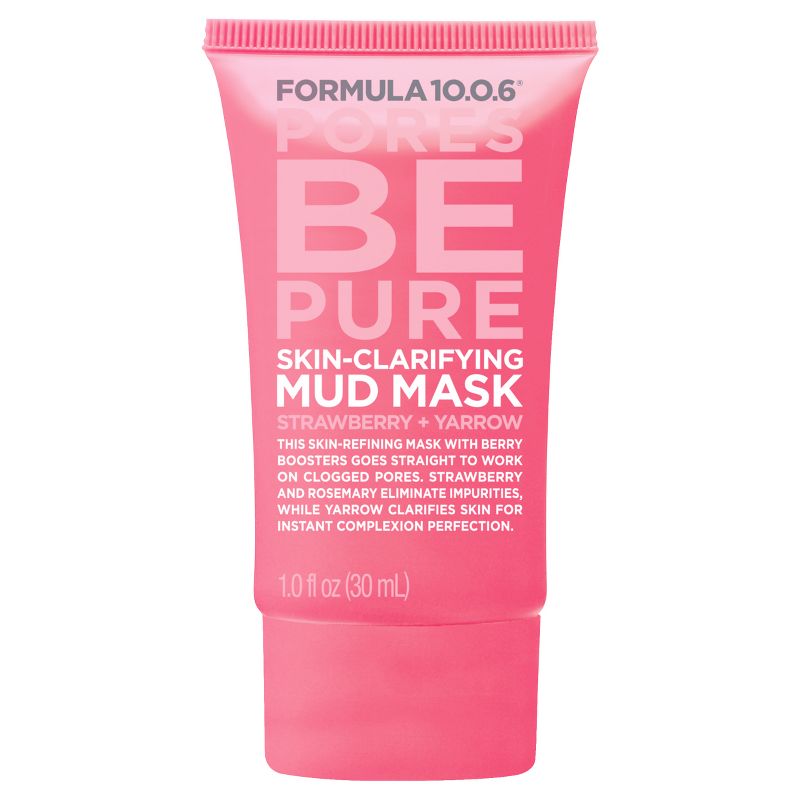 Formula 10.0.6 Clarifying Mud Mask - Strawberry Yarrow - 1oz
