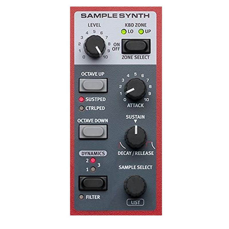 Nord Electro 6HP Keyboard with 73-Key Hammer-Action Keybed and Nine Drawbars