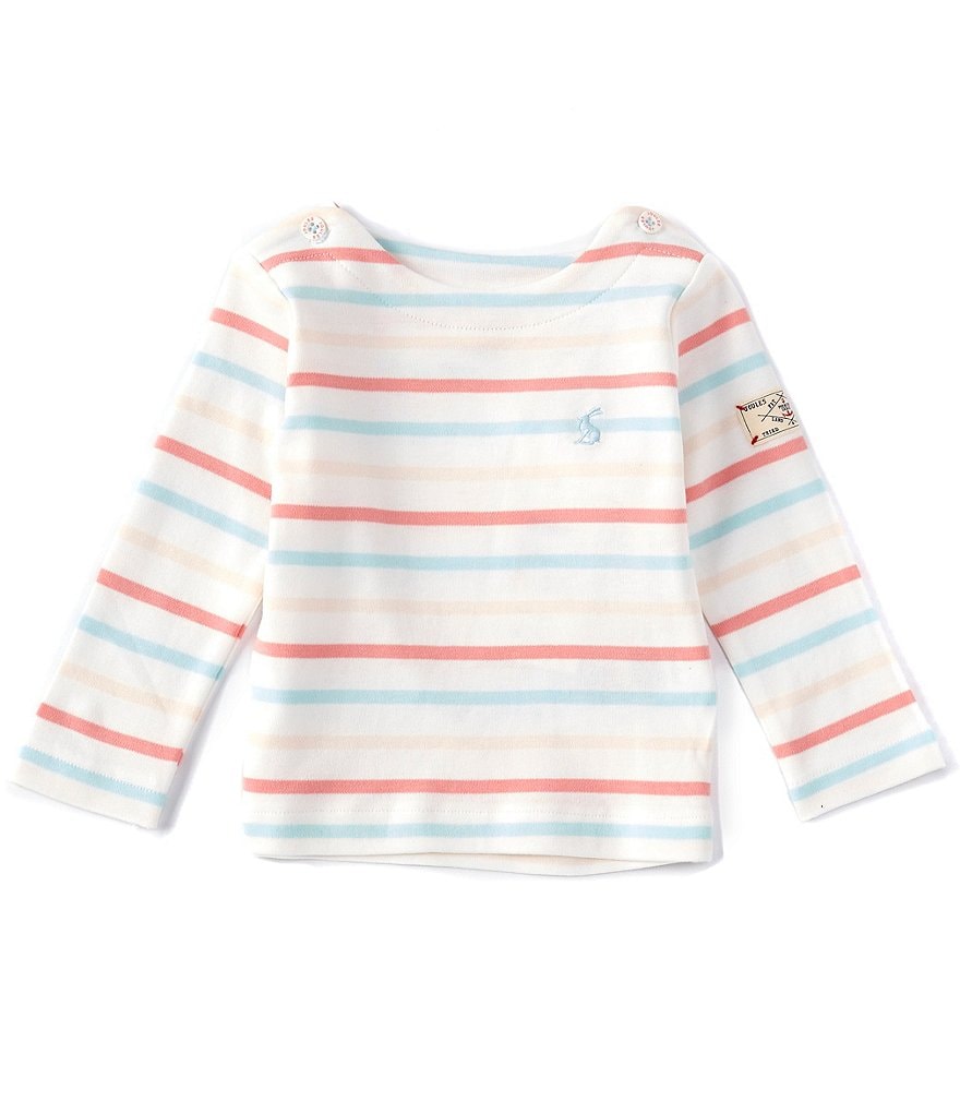 Joules Baby Girls 3-24 Months Long-Sleeve Harbor Stripe Tee