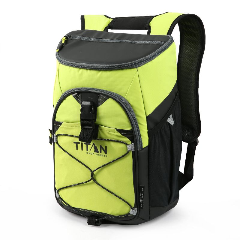 California Innovations Titan Deep Freeze 16qt Backpack Cooler - Lime Green