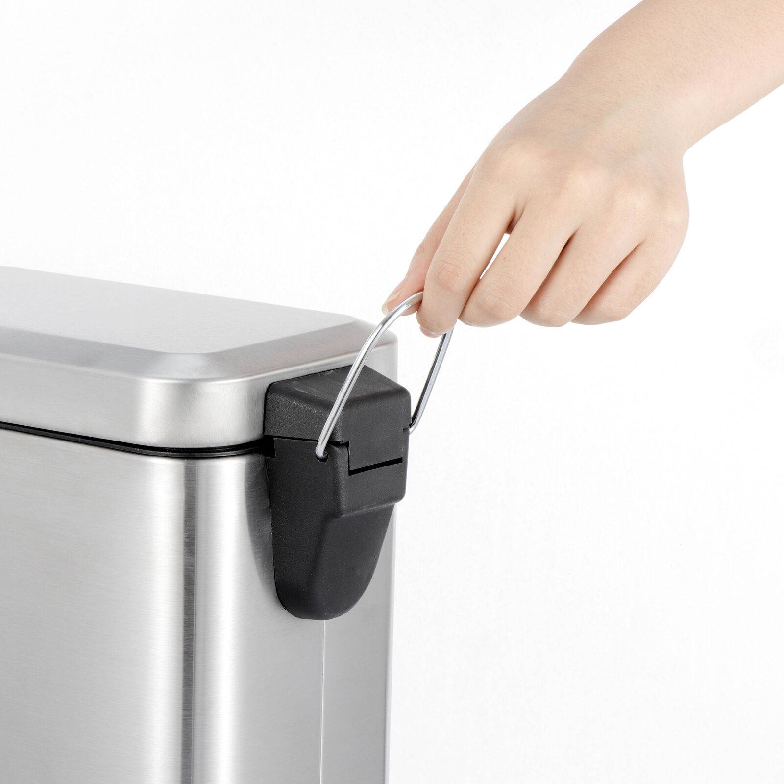 Zeny 1.3 Gallon Garbage Container Bin Trash Can Bathroom Bedroom Kitchen Office