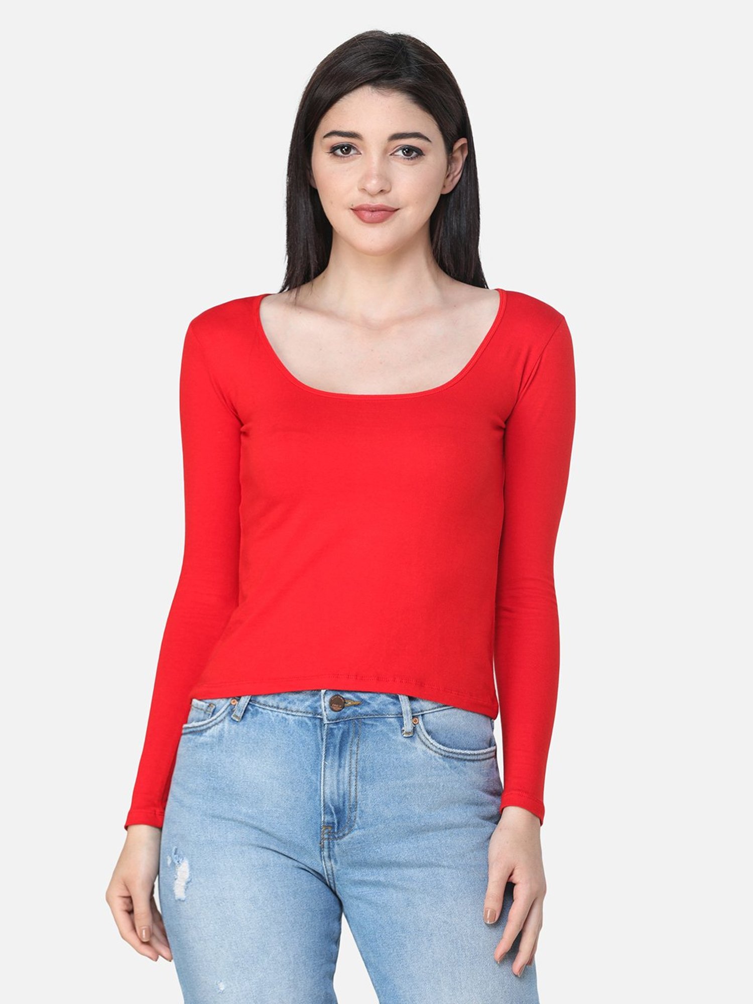 Scorpius Red Regular Fit Top