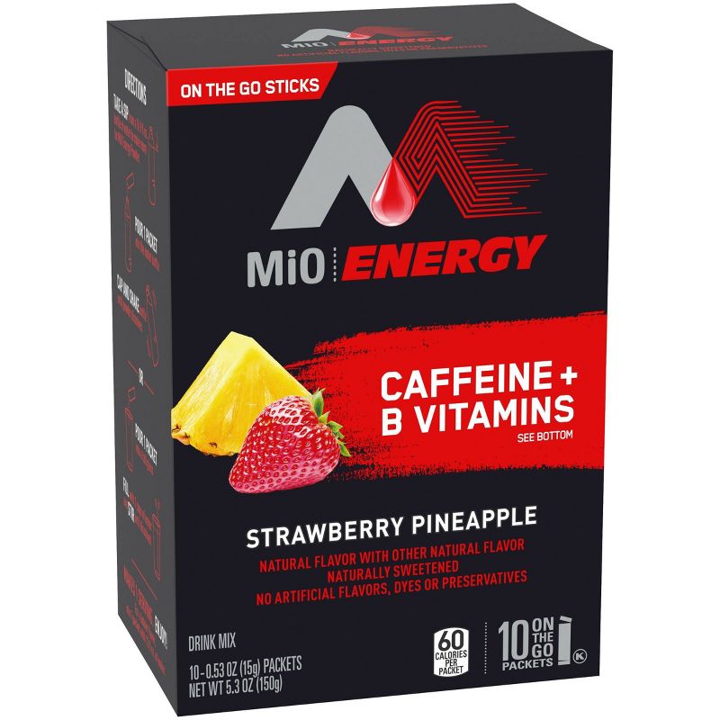 MiO Energy Strawberry Pineapple Drink Mix - 10pk/0.53oz Packets