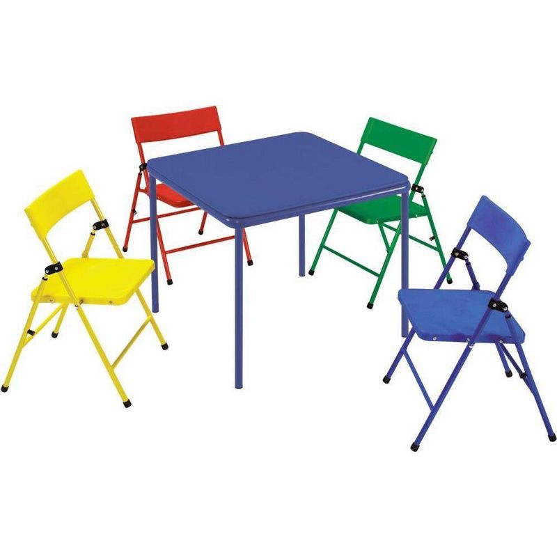 Kids' Vinyl Top Table Blue - Room & Joy