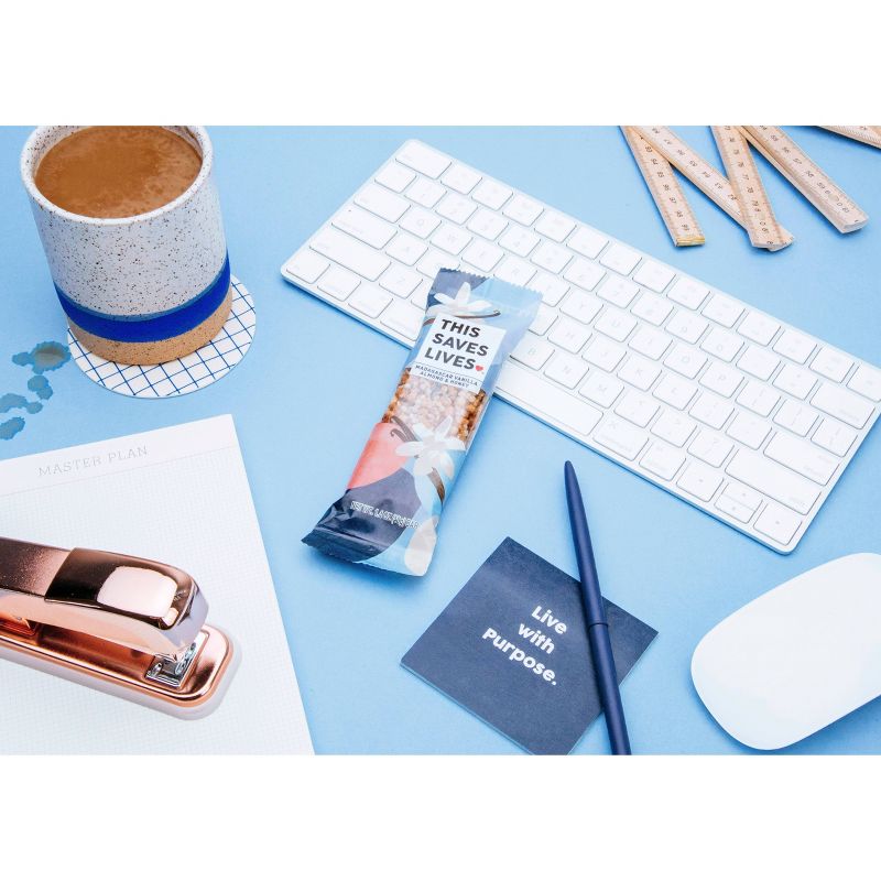 This Saves Lives Madagascar Vanilla Almond  Honey All Granola Bars - 4ct