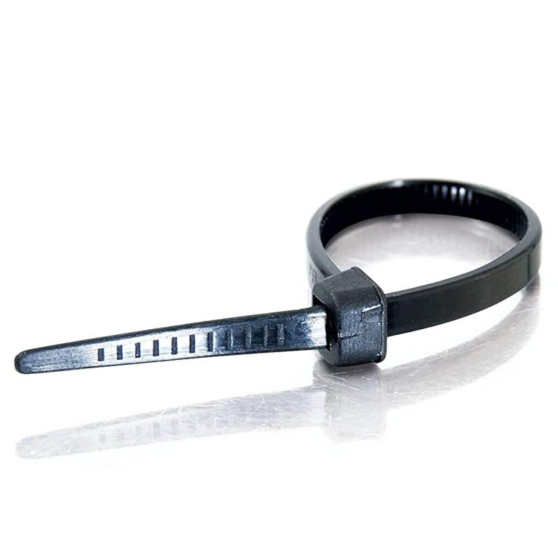 43036 4 Inch Cable Tie Multipack 100 Pack TAA Compliant Black