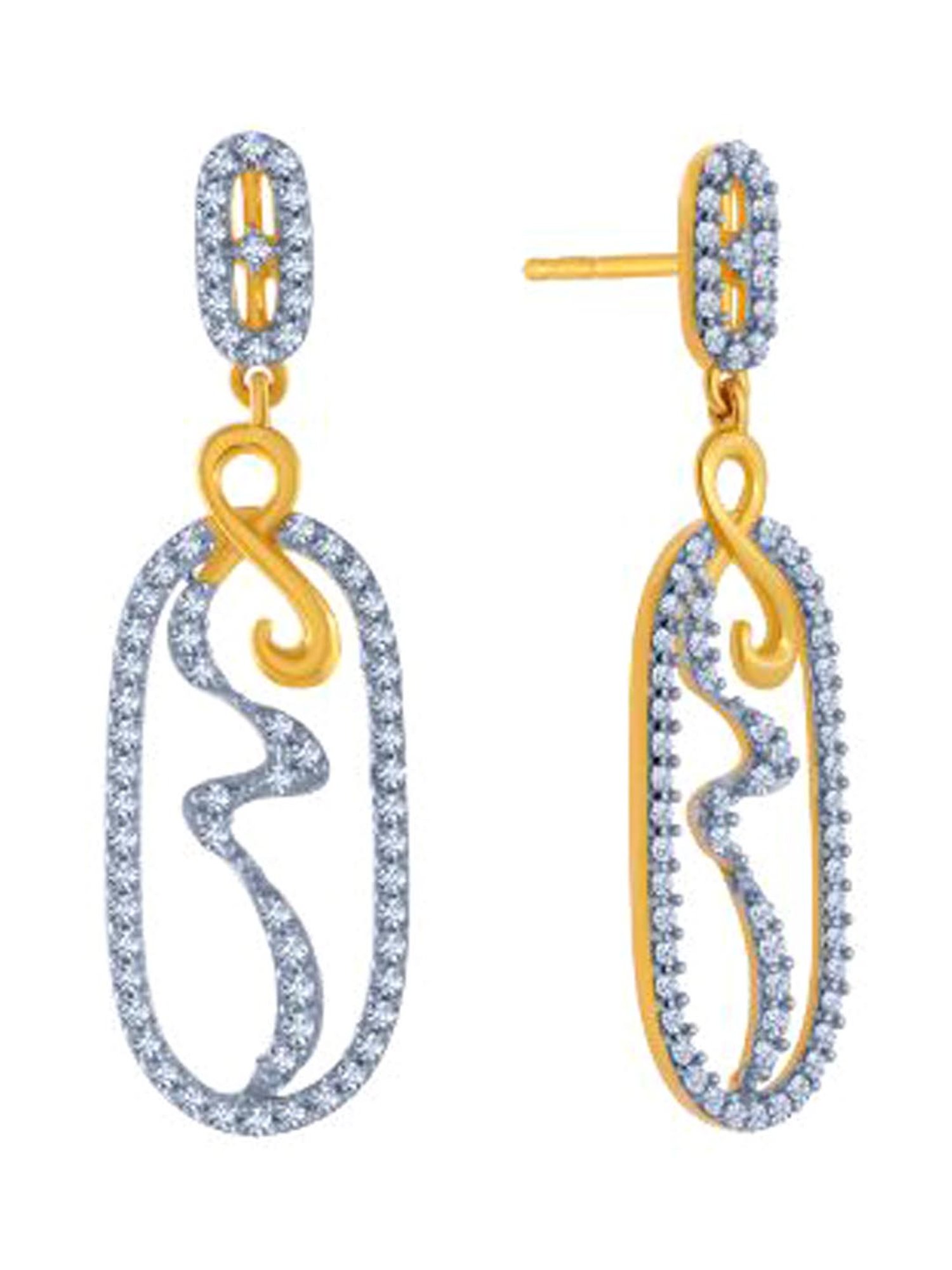 P.C. Chandra Jewellers 14k Gold Earrings for Women