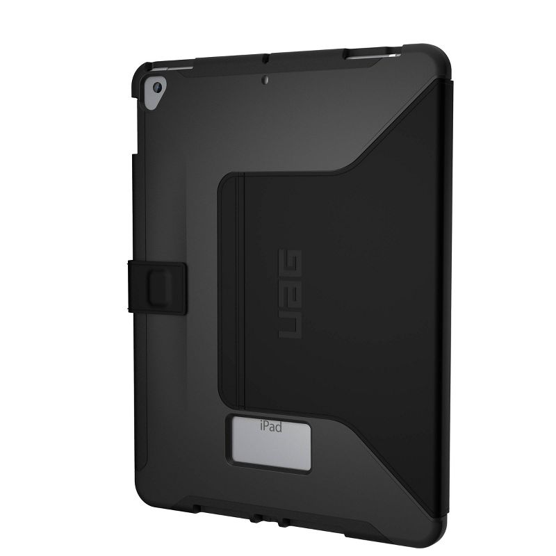 Urban Armor Gear (UAG) Apple iPad (7th/8th Gen) 10.2-inch Scout Case with Folio Cover - Black