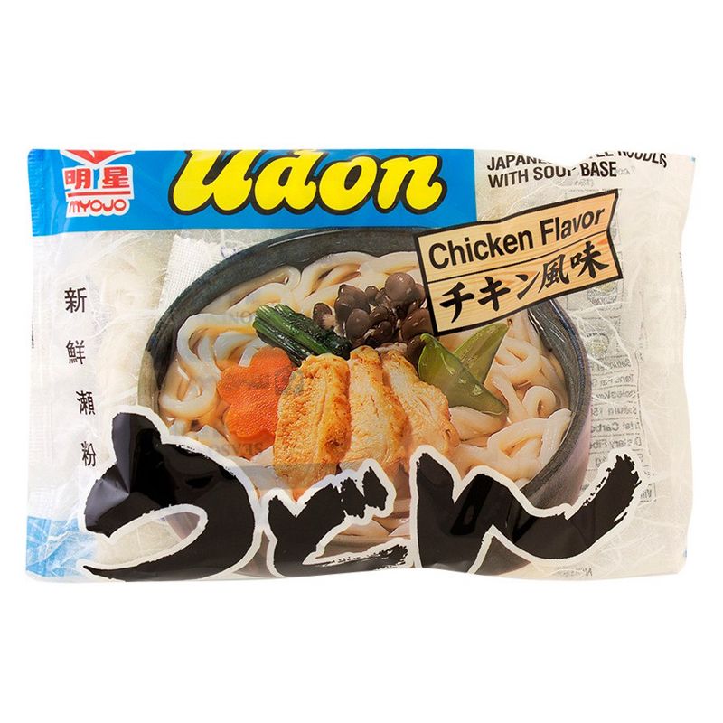 Myojo Udon Chicken Flavor Japanese Style Noodles with Soup Base - 7.22oz