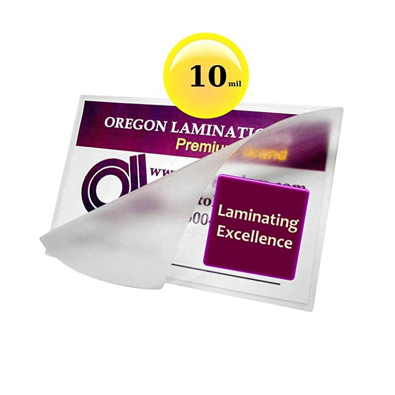 Mil 6 x 9 Hot Laminating Pouches [Pack of 50] Clear