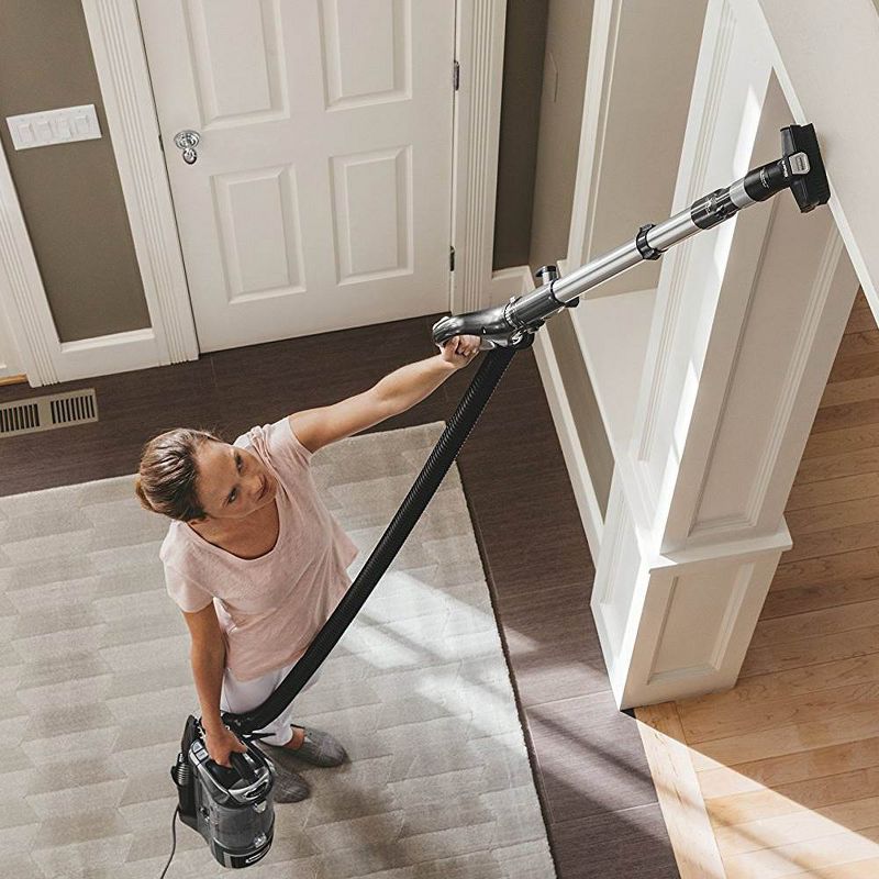 Shark NV601 Rotator Lift Away Anti Allergen Upright Swivel Bagless Vacuum Cleaner, Gray (Certified Refurbished)