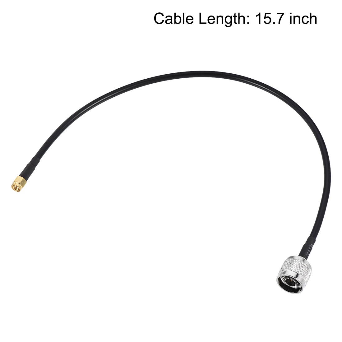 Antenna Extension Cable SMA Male to N Male Coaxial Cable RG58 50 Ohm 15.7 Inch