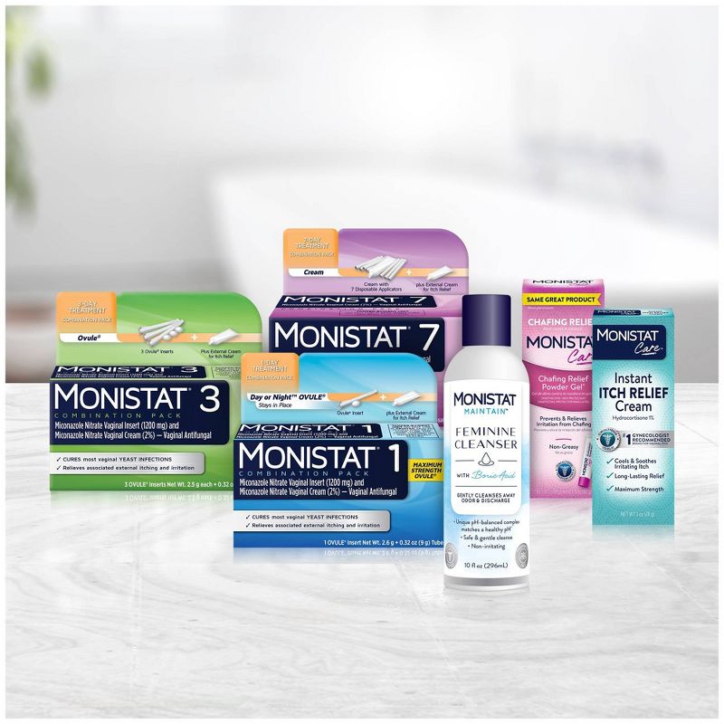 MONISTAT Maintain Feminine Cleanser with Boric Acid - 10 fl oz