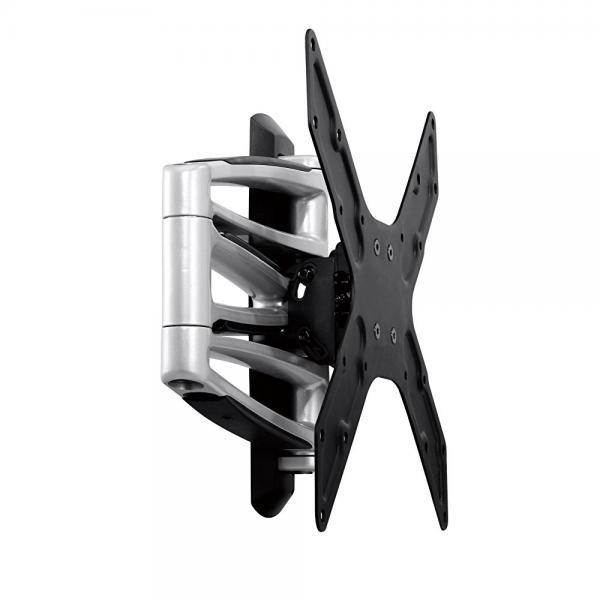 Atdec TH-2050-VFM Swing Articulated Arm Mount with 100x100/400x400mm VESA Support for Displays up to 77-Pound, Silver