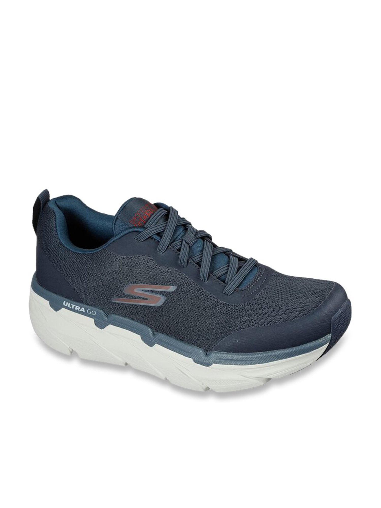 Skechers Men's MAX CUSHIONING PREMIER -REGUL Navy Walking Shoes