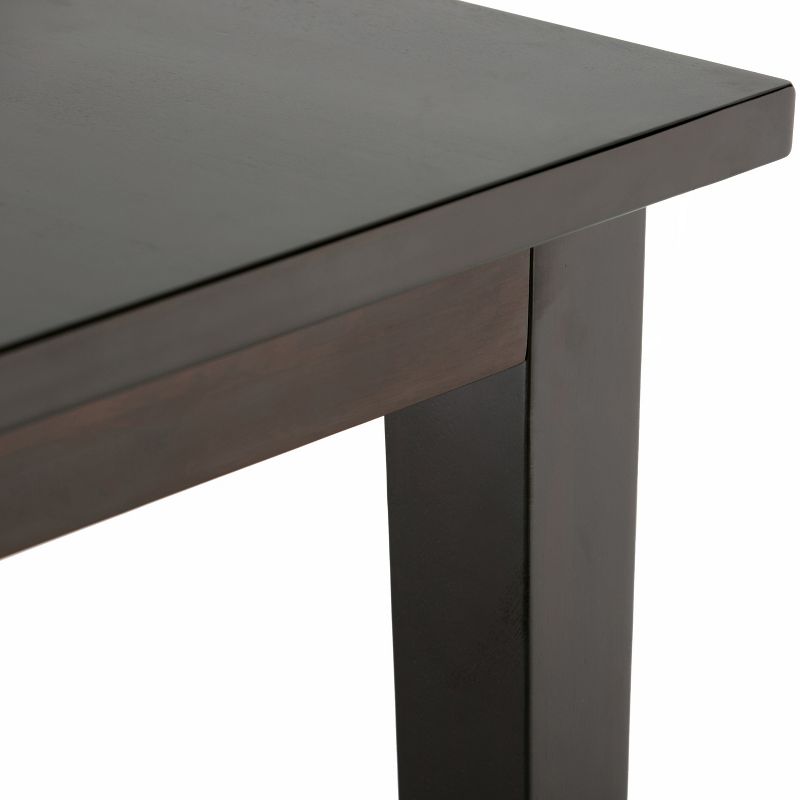 7pc Seymour Solid Hardwood Dining Set Stone Gray - WyndenHall