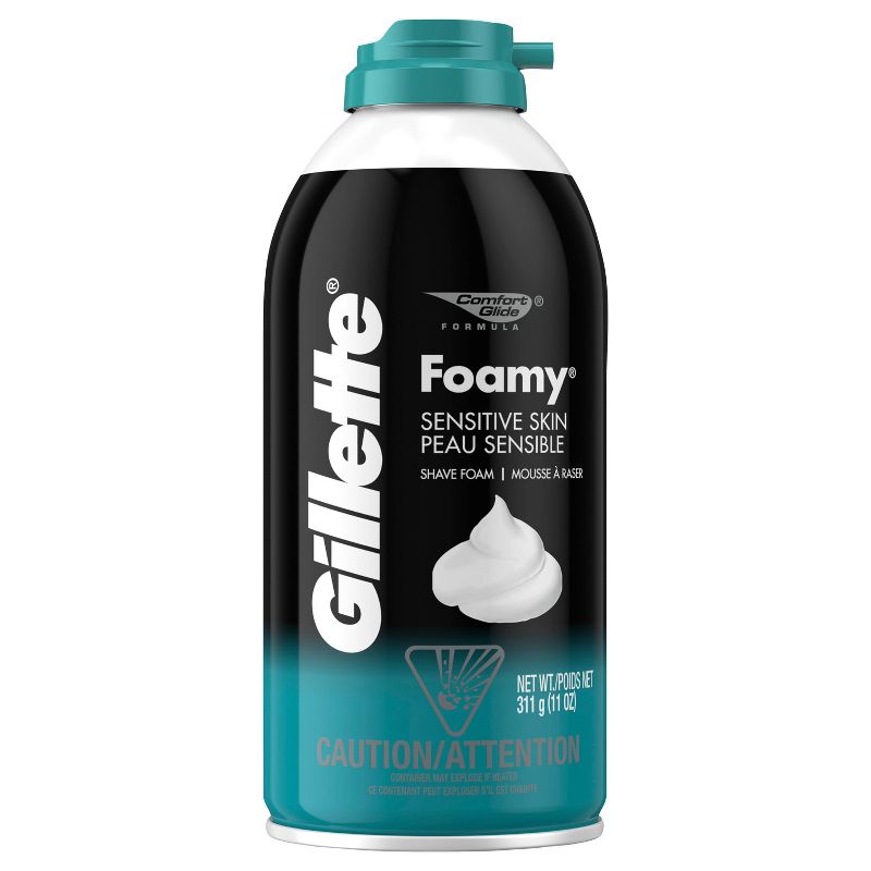 Gillette Foamy Men's Sensitive Shave Foam - 11oz