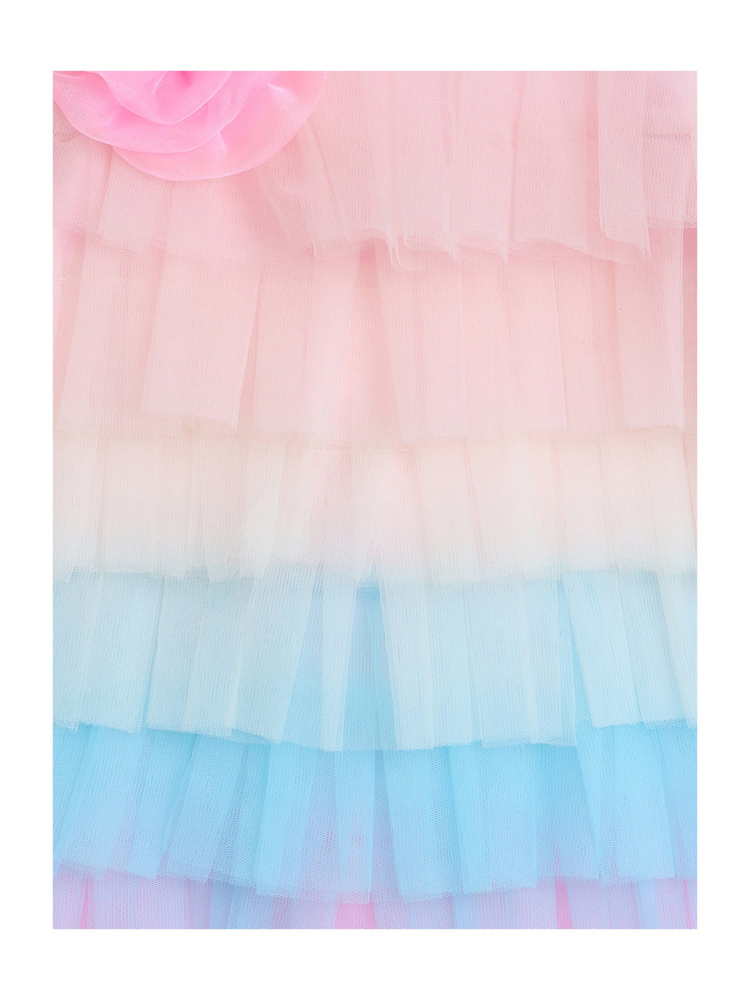 Many Frocks Kids Multicolor Printed Dress