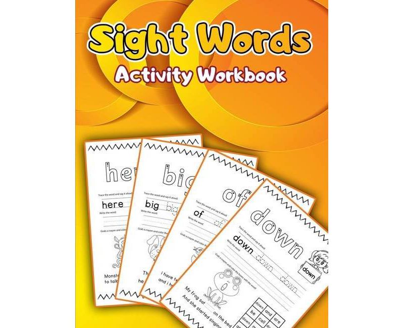 Sight Words Activity Book - by  Moty M Publisher (Paperback)