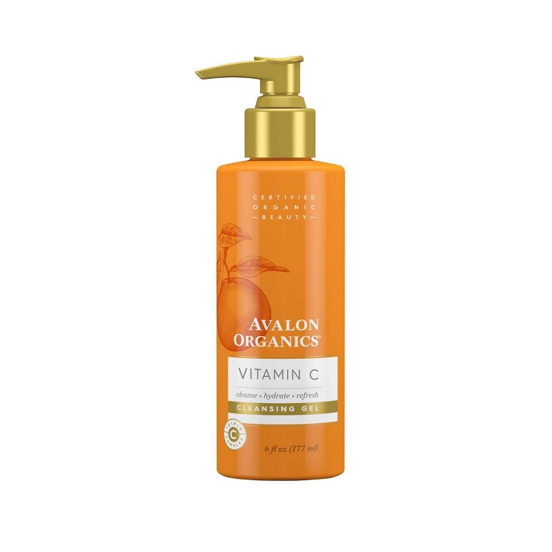 Avalon Organics Vitamin C Cleansing Gel - 6 fl oz