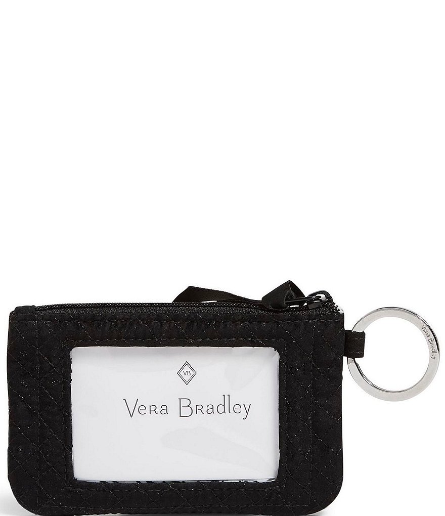 Vera Bradley Microfiber Collection Zip ID Case