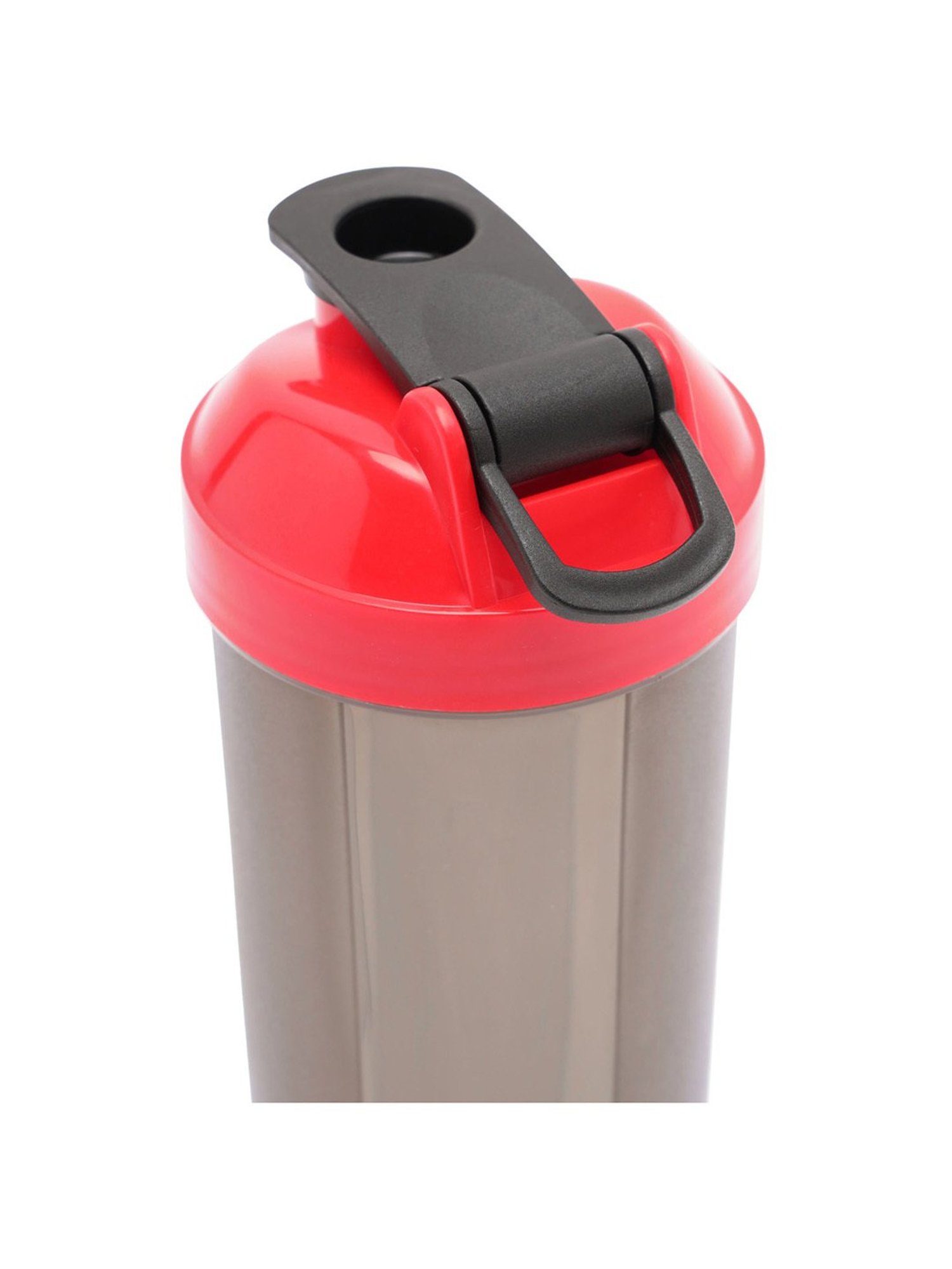 Cultsportone Spill Proof Flip Top Shaker with Blender Ball (Red)