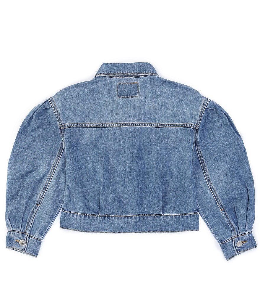 Levi's&reg; Big Girls 7-16 Long-Sleeve Pleated Denim Jacket