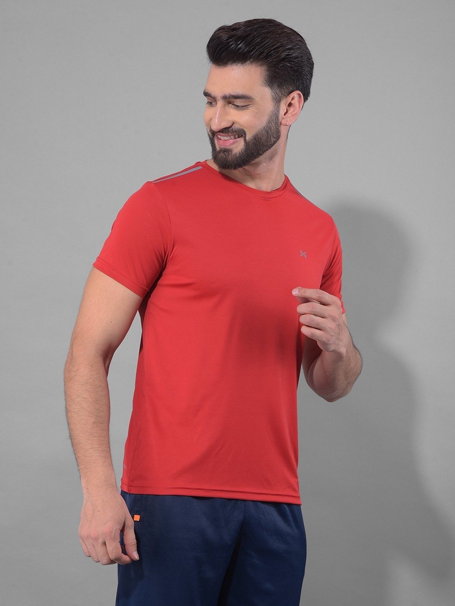 Force NXT Multicolored Regular Fit Sports T-Shirt - Pack Of 3