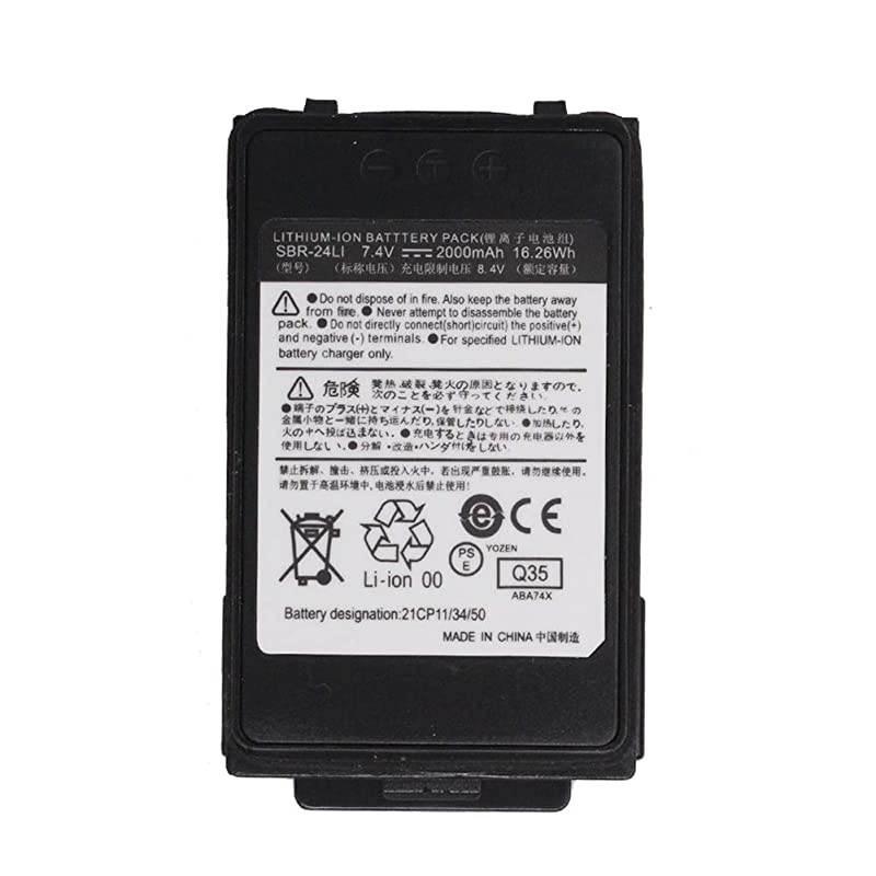 Battery Pack for FT70D FT70DR Radio 2000mAh LithiumIon