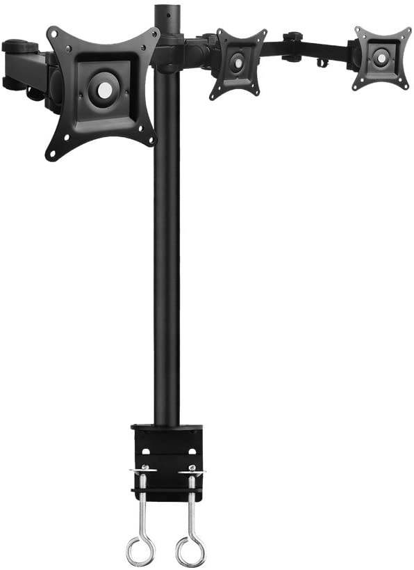 Siig Articulating Triple Monitor Desk Mount - 13" To 27"