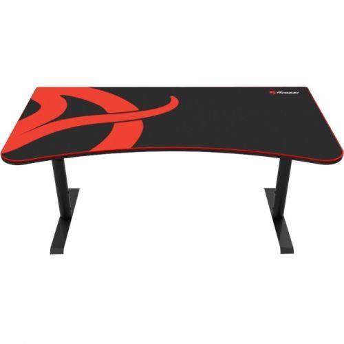Arozzi Arena Heavy Duty Rectangular Gaming Desk and Mouse Pad Black