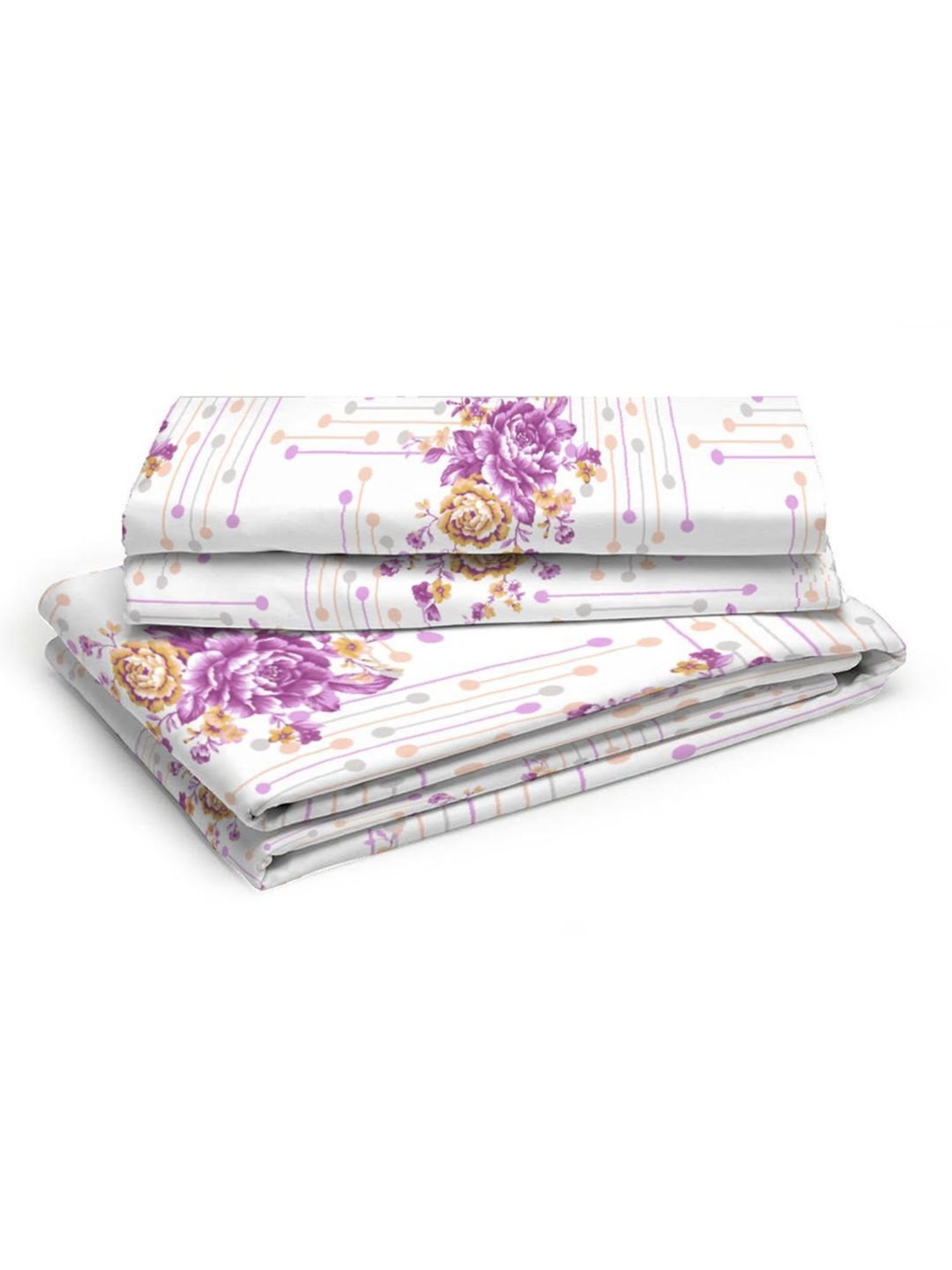 Boutique Living Akira Geometric Pink 225 TC Cotton King Bedding Set