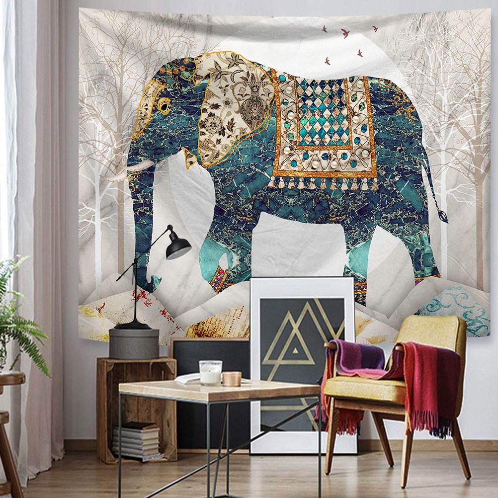 1Pc Wall Hanging Tapestry Bath Towel Decoration Printing Tapestry for Home