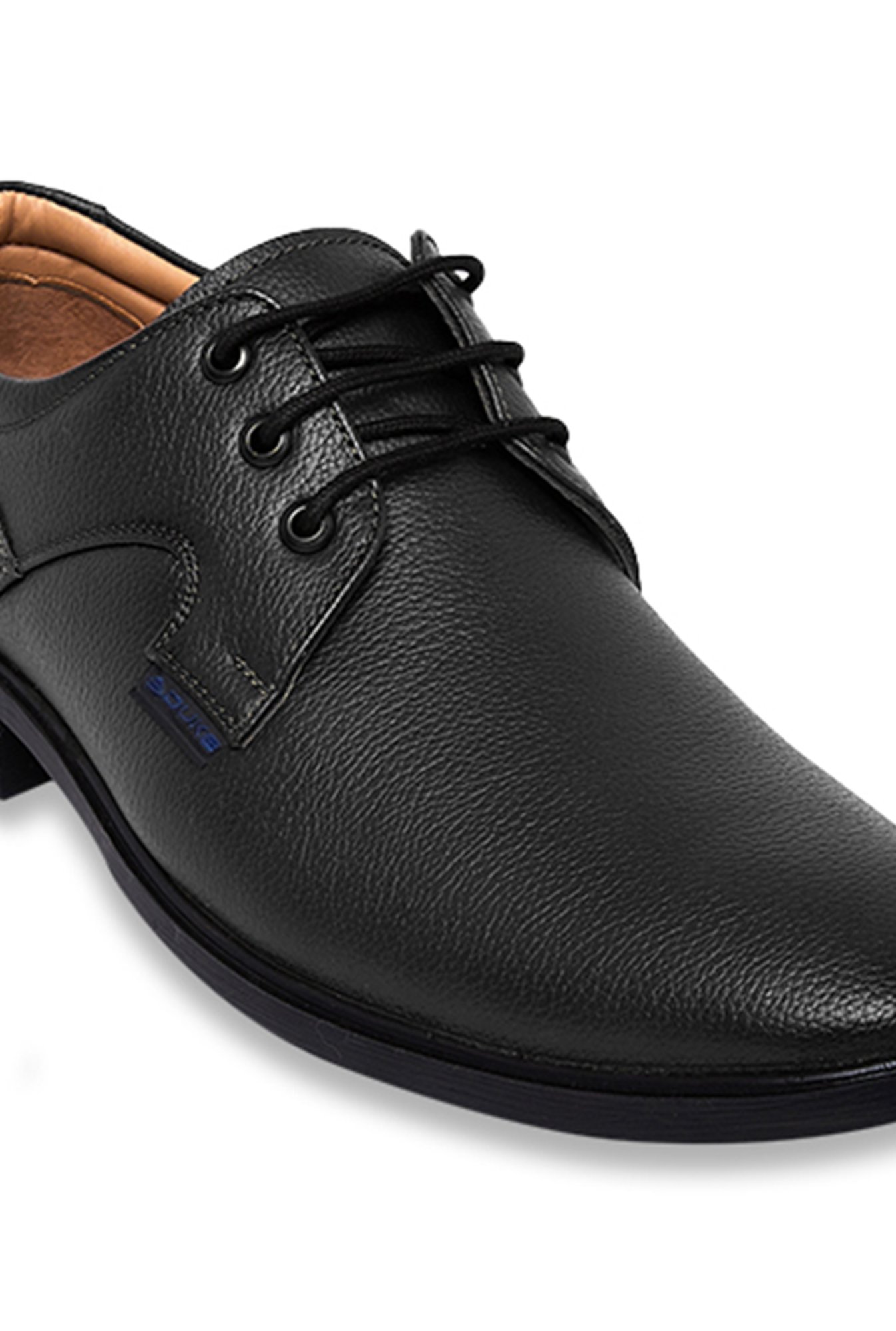 Duke Black Derby Shoes