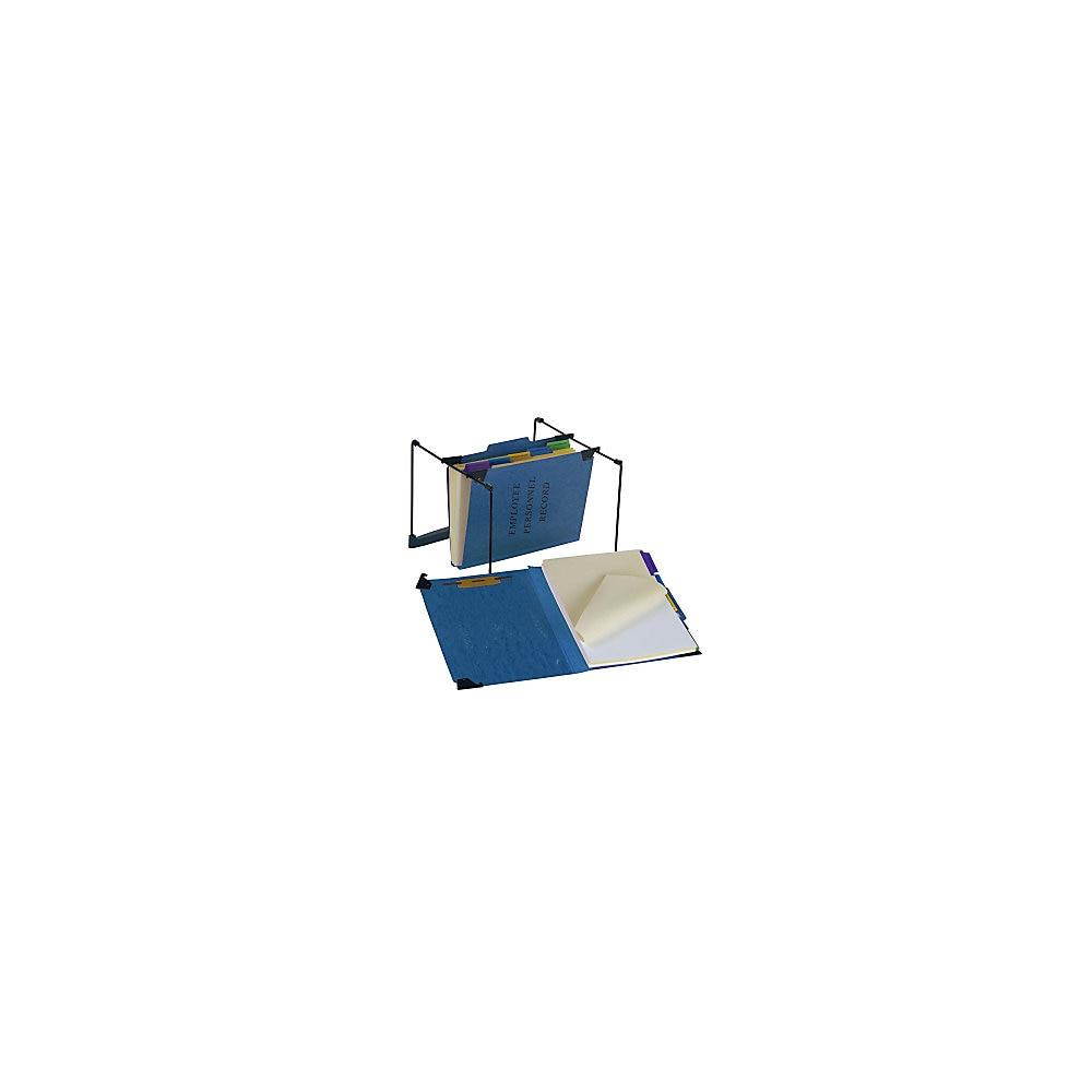 Pendaflex&reg; Hanging-Style Personnel Folder, 9 1/2" x 11 3/4", 2" Expansion, 65% Recycled , Blue