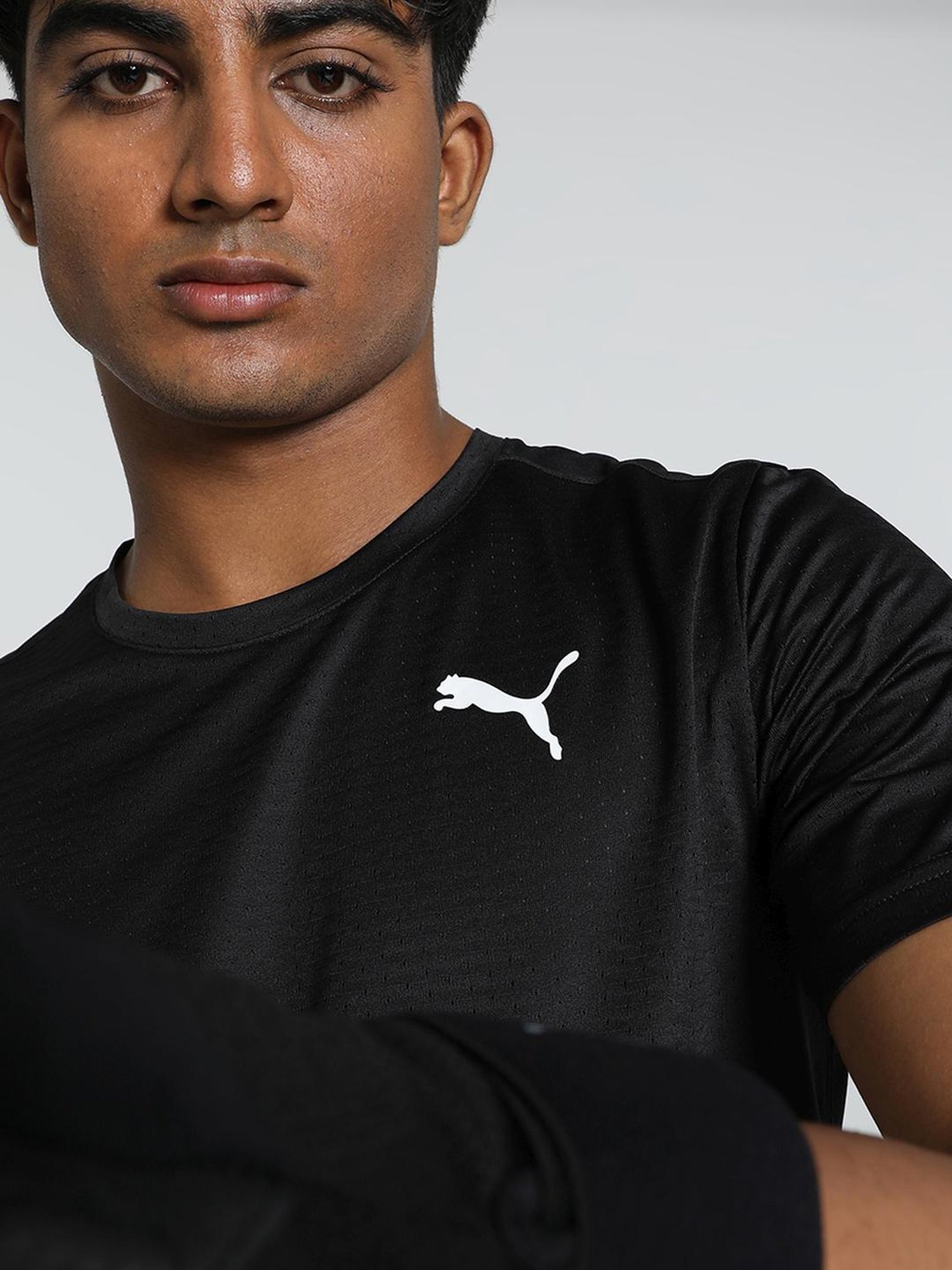 Puma Training Favorites Black Regular Fit Sports T-Shirt