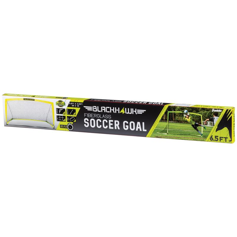 Franklin Sports Blackhawk 6'6"x3'3" Pop-Up Soccer Goal