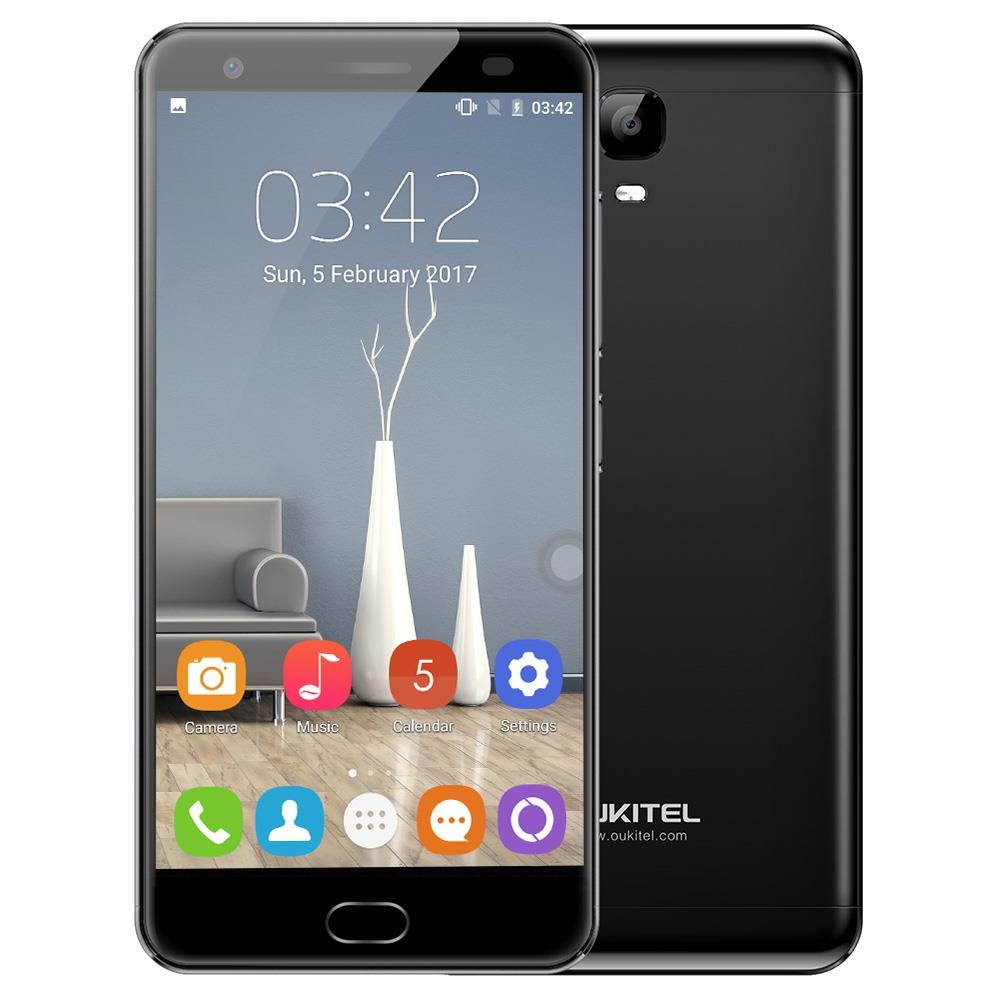OUKITEL K6000 Plus 4G Phablet 5.5 inch Android 7.0 MTK6750T Octa Core 1.5GHz 4GB RAM 64GB ROM 8.0MP + 16.0MP Cameras 6080mAh Battery Front Touch ID